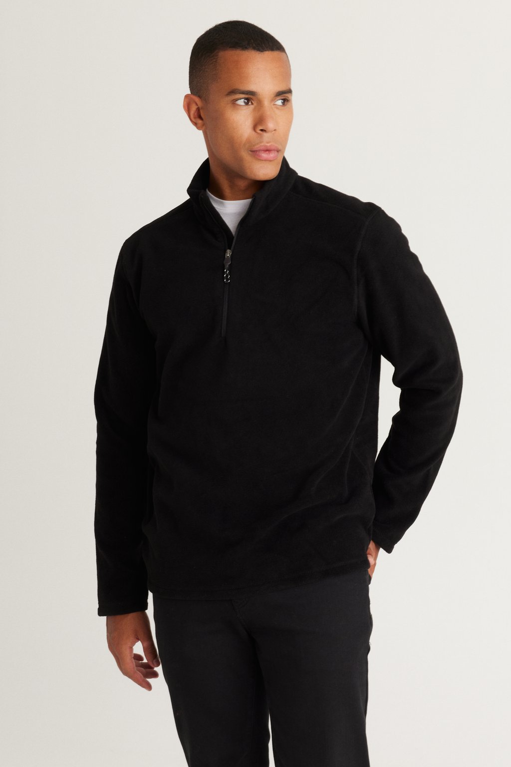 Толстовка из флиса Standard Fit AC&CO / ALTINYILDIZ CLASSICS hoodies men sweatshirt spring pocket slim fit patchwork zip hooded sweatshirt men long sleeve sports fitness running sweatshirt