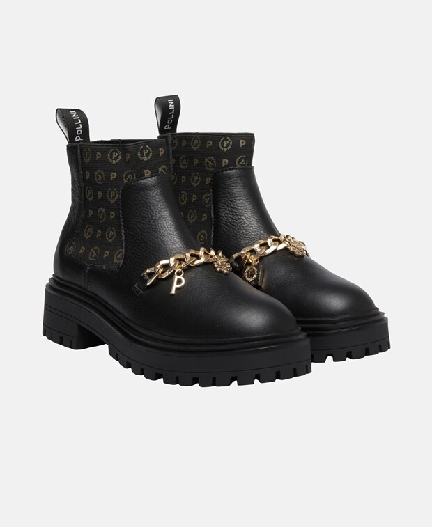 

Ботинки челси Pollini, черный