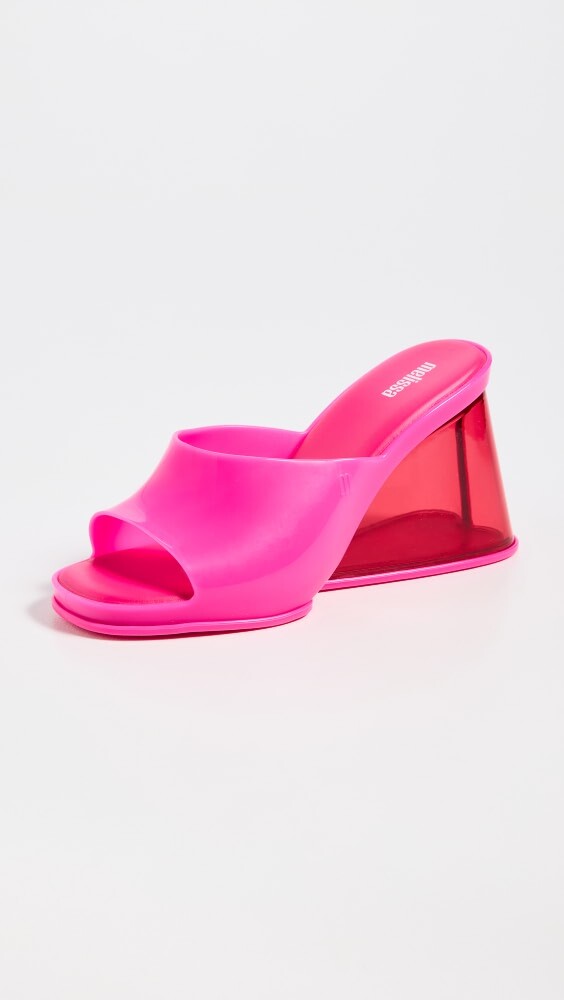 

Сандалии Melissa Darling Iridescent Wedge, розовый