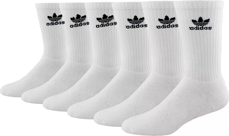 цена Мужские носки Adidas Originals Trefoil Crew, 6 шт.