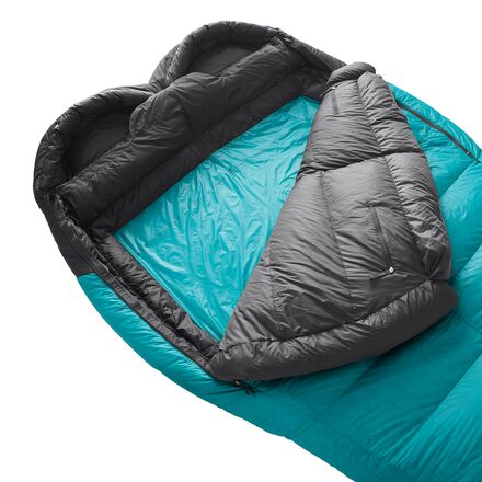 цена Двойной спальный мешок Inferno: 15 футов вниз The North Face, цвет Enamel Blue/TNF Black