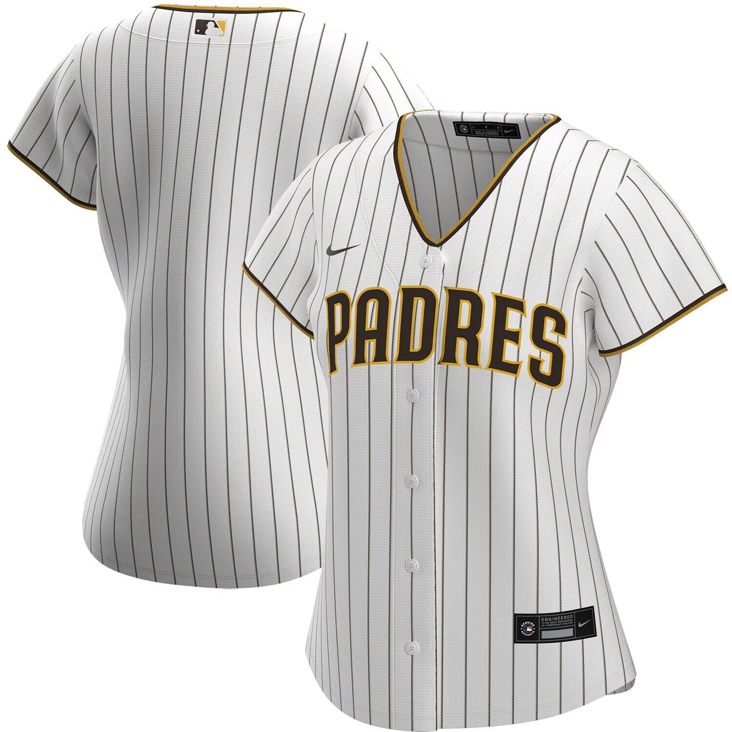 

Женская белая футболка Nike San Diego Padres Home Replica Team Nike, Белый