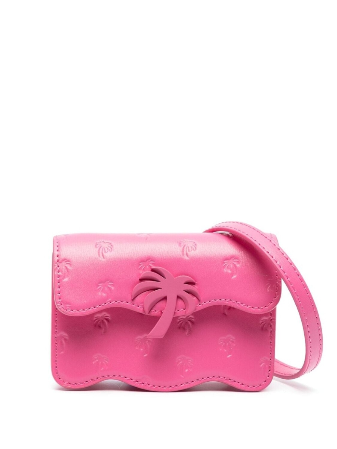

Palm Angels мини-сумка с принтом, розовый