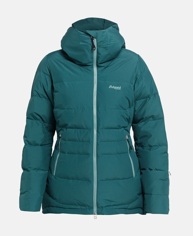 

Пуховик Bergans, мятный