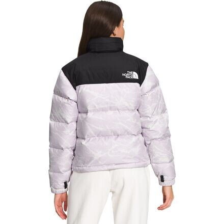 

Куртка Nuptse 1996 года с принтом в стиле ретро женская The North Face, цвет Lavender Fog Mountain Splatter Print