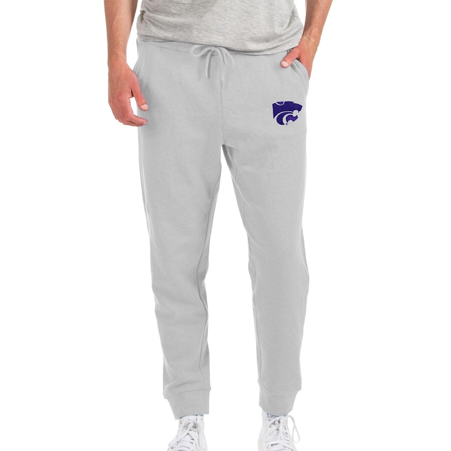 

Джоггеры Antigua Kansas State Wildcats, серый
