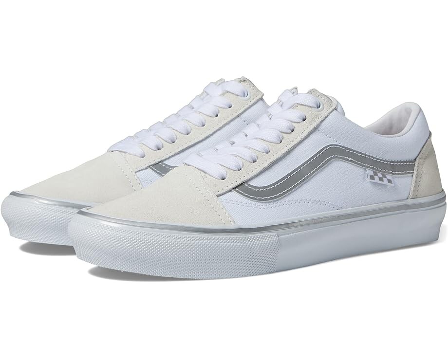 

Кроссовки Vans Skate Old Skool, цвет Reflective True White