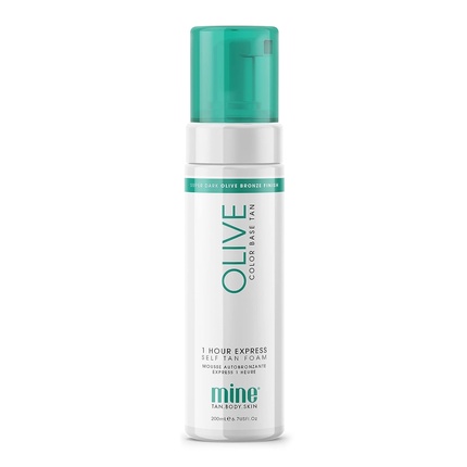 Minetan Olive Мусс-автозагар 200 мл, оригинальная пена, Minetan Body.Skin
