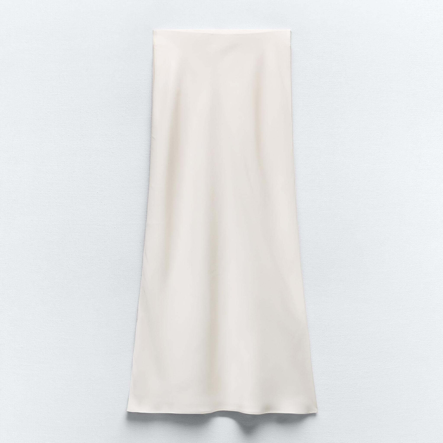 

Юбка-миди Zara Satin, экрю