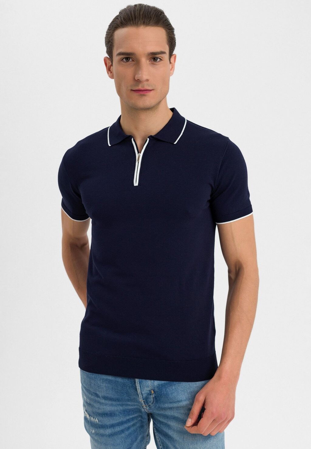 

Рубашка-поло Short Sleeve Felix Hardy, цвет dark blue