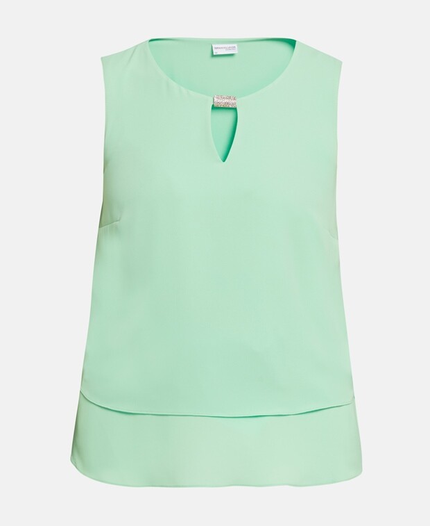

Топ без рукавов Hermann Lange Collection, зеленый