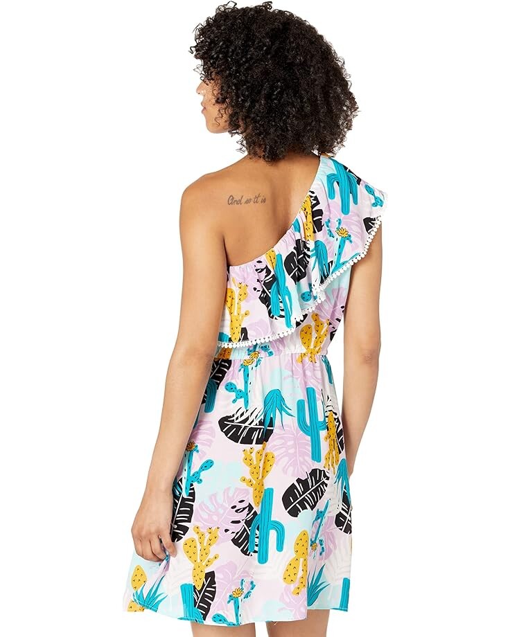 

Платье Wrangler Off Shoulder Print Dress, мульти