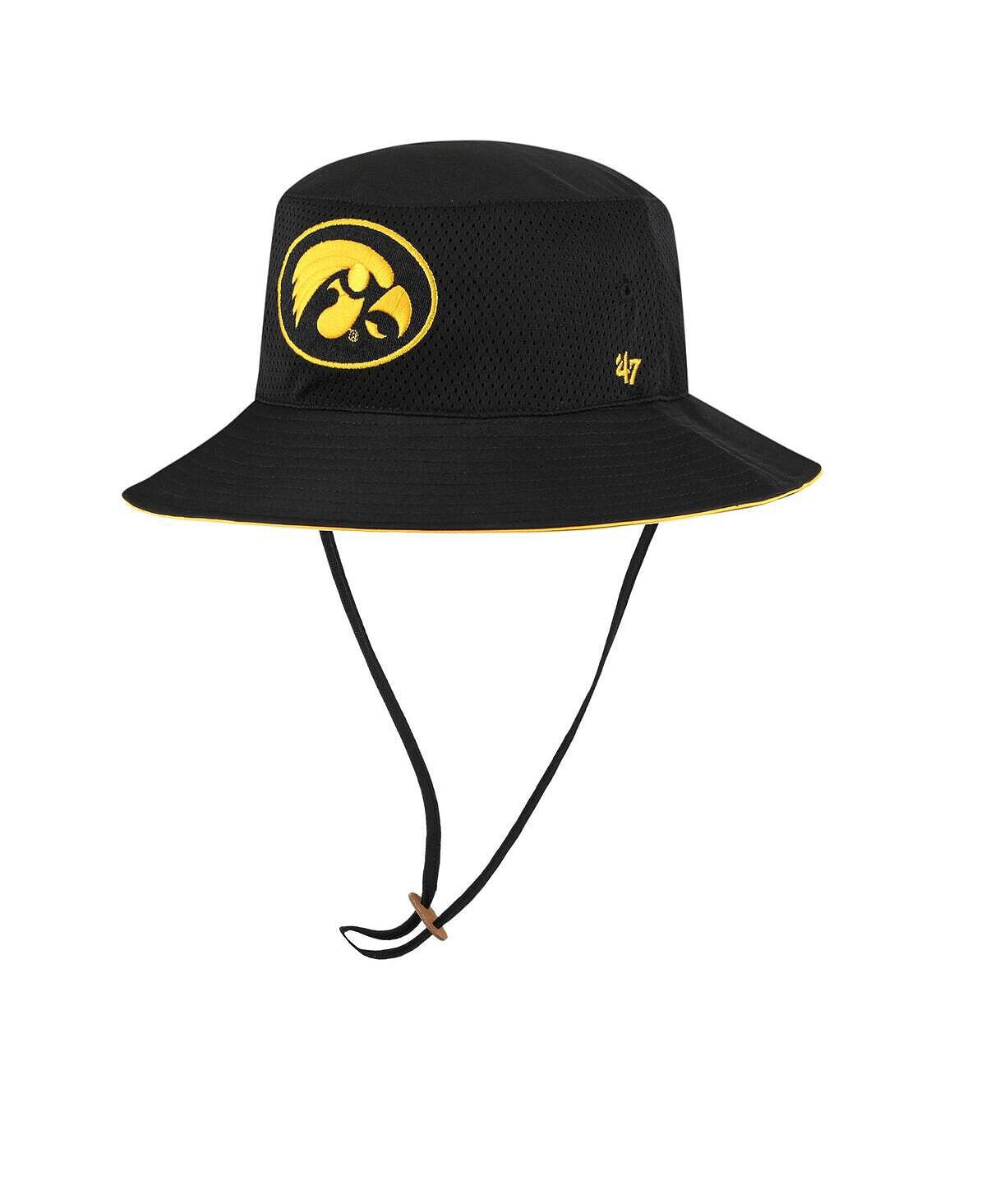 

Мужская черная панама-ведро Iowa Hawkeyes '47 Brand
