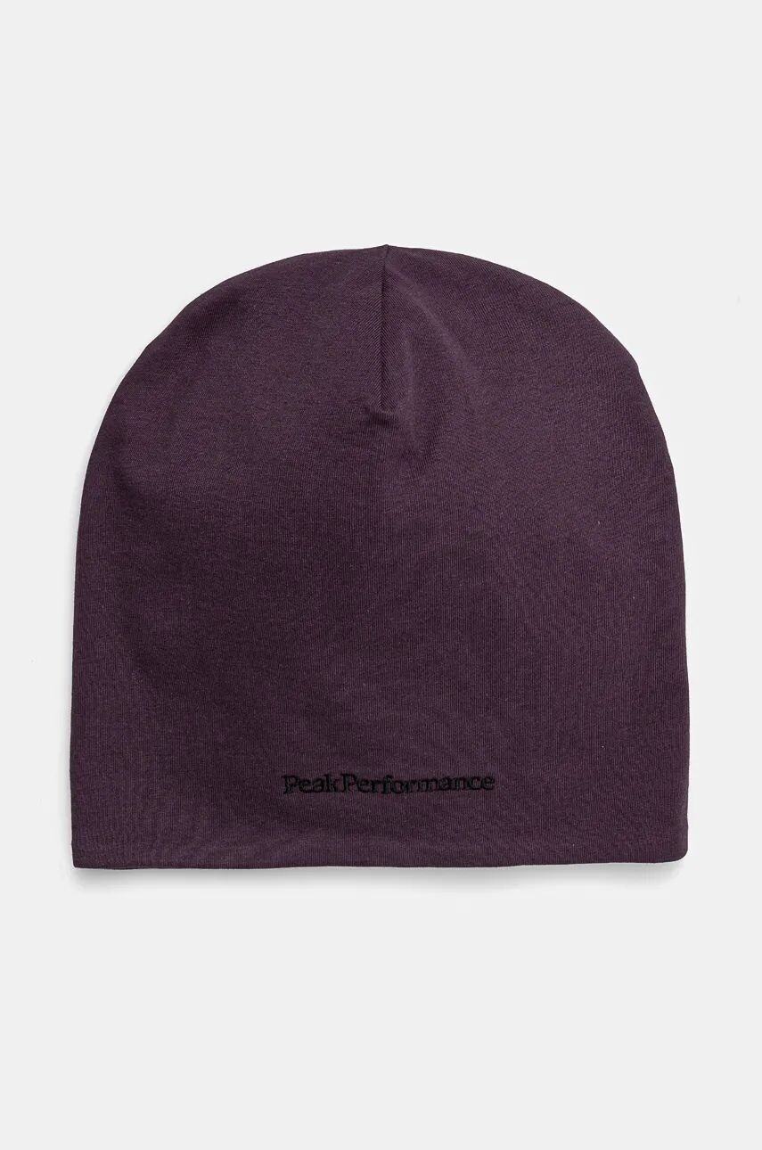 

Хлопковая кепка Peak Performance, фиолетовый