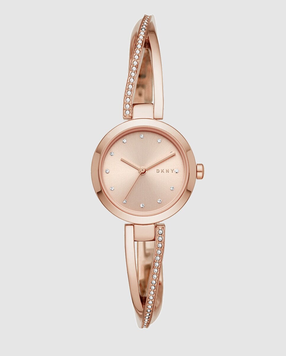 

Crosswalk DKNY NY2831 розовые женские часы из стали DKNY, розовый