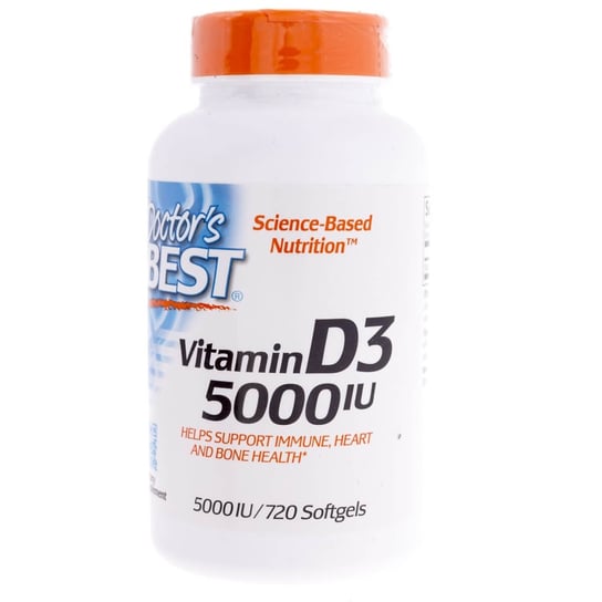 Биологически активная добавка Витамин D3 Doctor's Best, 720 капсул биологически активная добавка mirrolla витамин d3 30 шт
