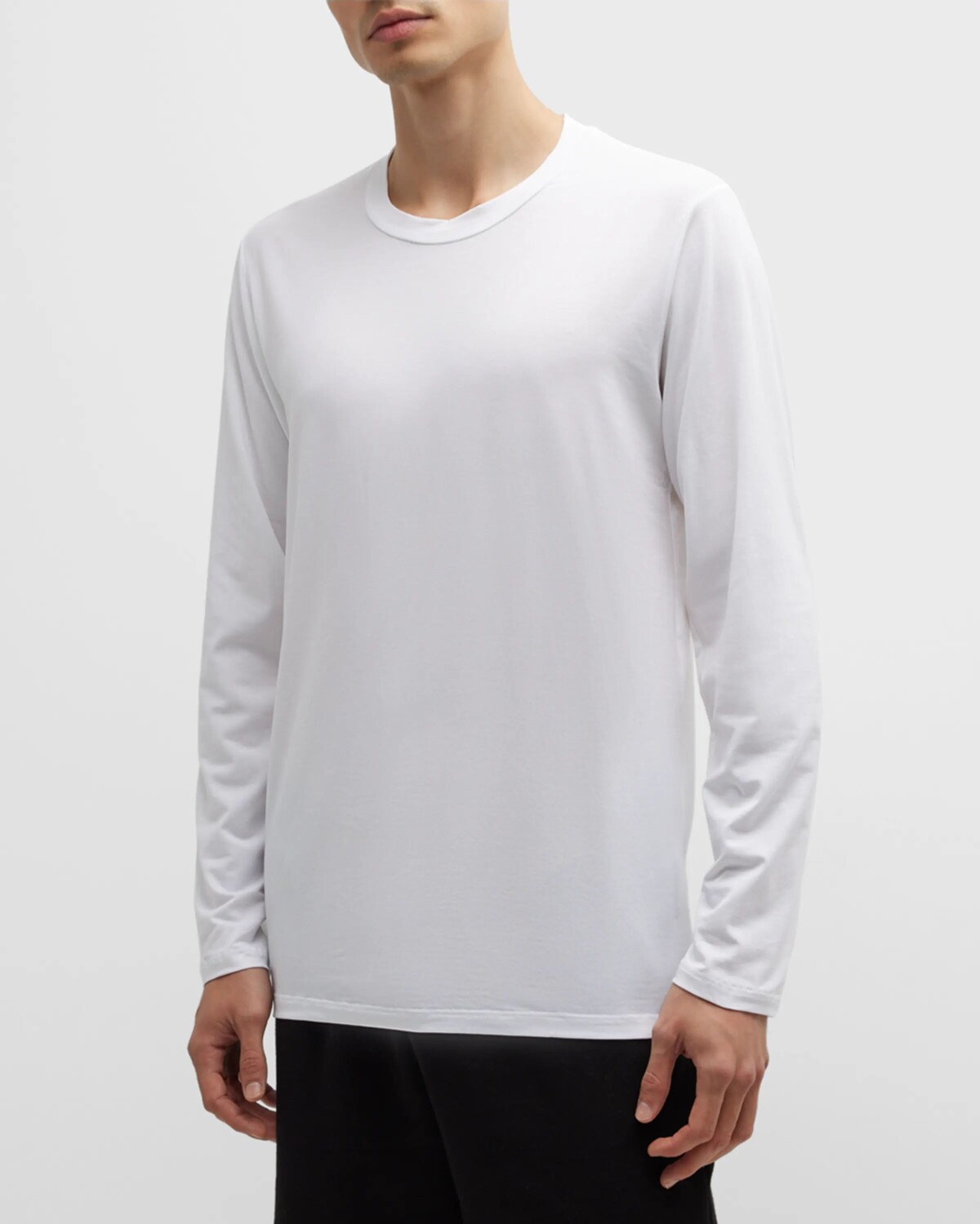 

Мужская футболка из модала стрейч с круглым вырезом TOM FORD, цвет White