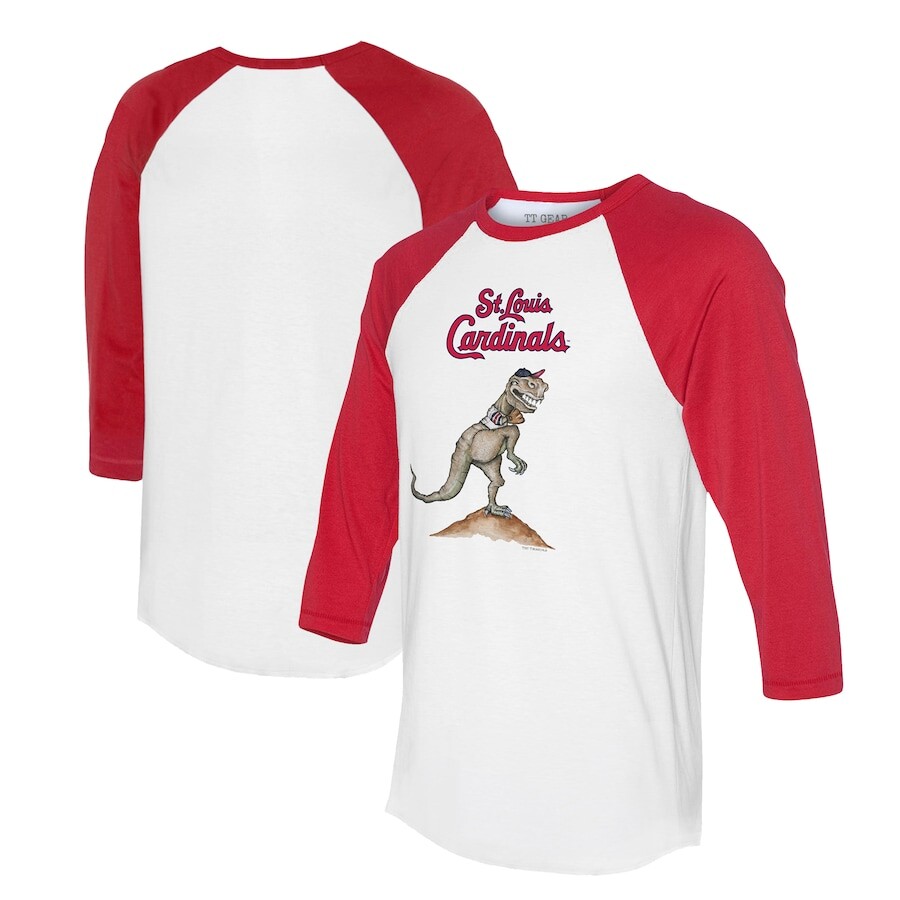 

Футболка с длинным рукавом Tiny Turnip St Louis Cardinals, белый