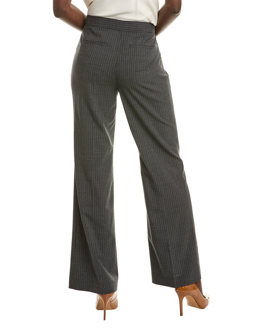 

Брюки Brooks Brothers из смесовой шерсти, серый