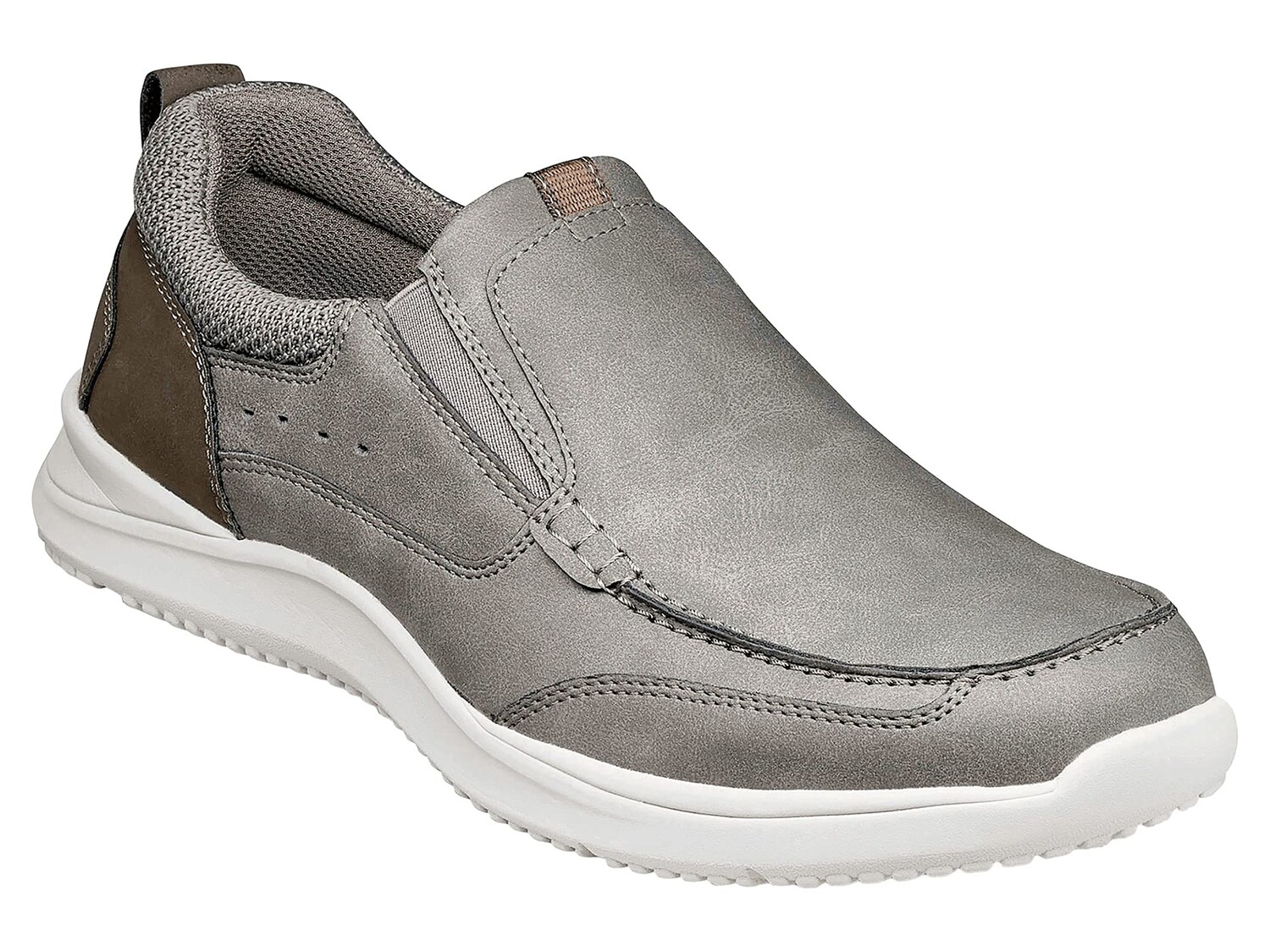 

Лоферы Nunn Bush Conway Casual Slip-On, серый