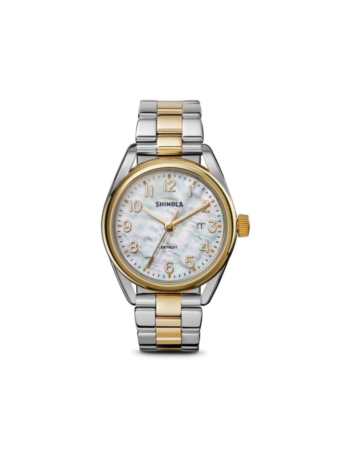 

Наручные часы The Derby 30 мм Shinola, белый