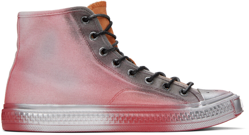 

Разноцветные кроссовки с напылением Acne Studios