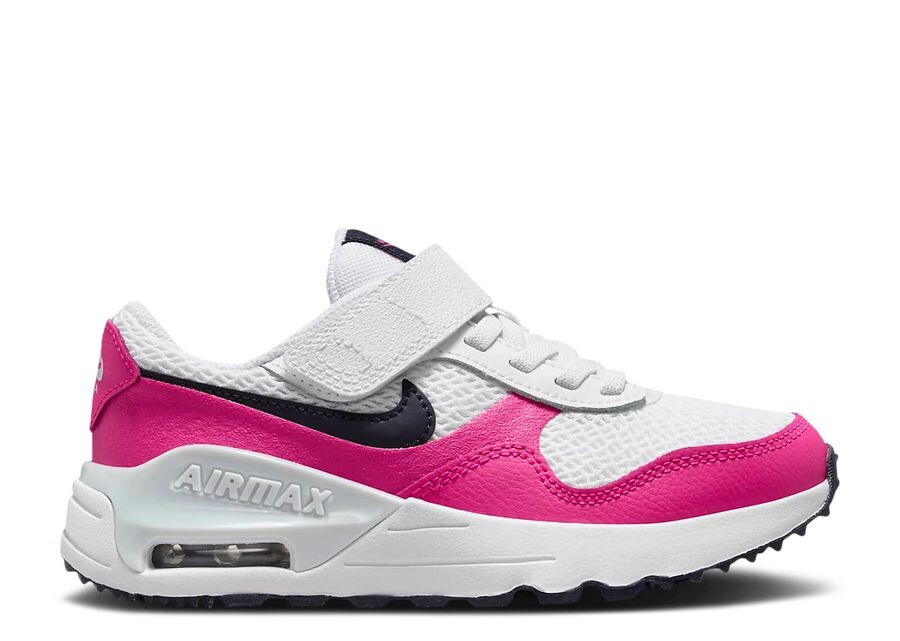 

Кроссовки Nike Air Max SYSTM PS, цвет White Fierce Pink