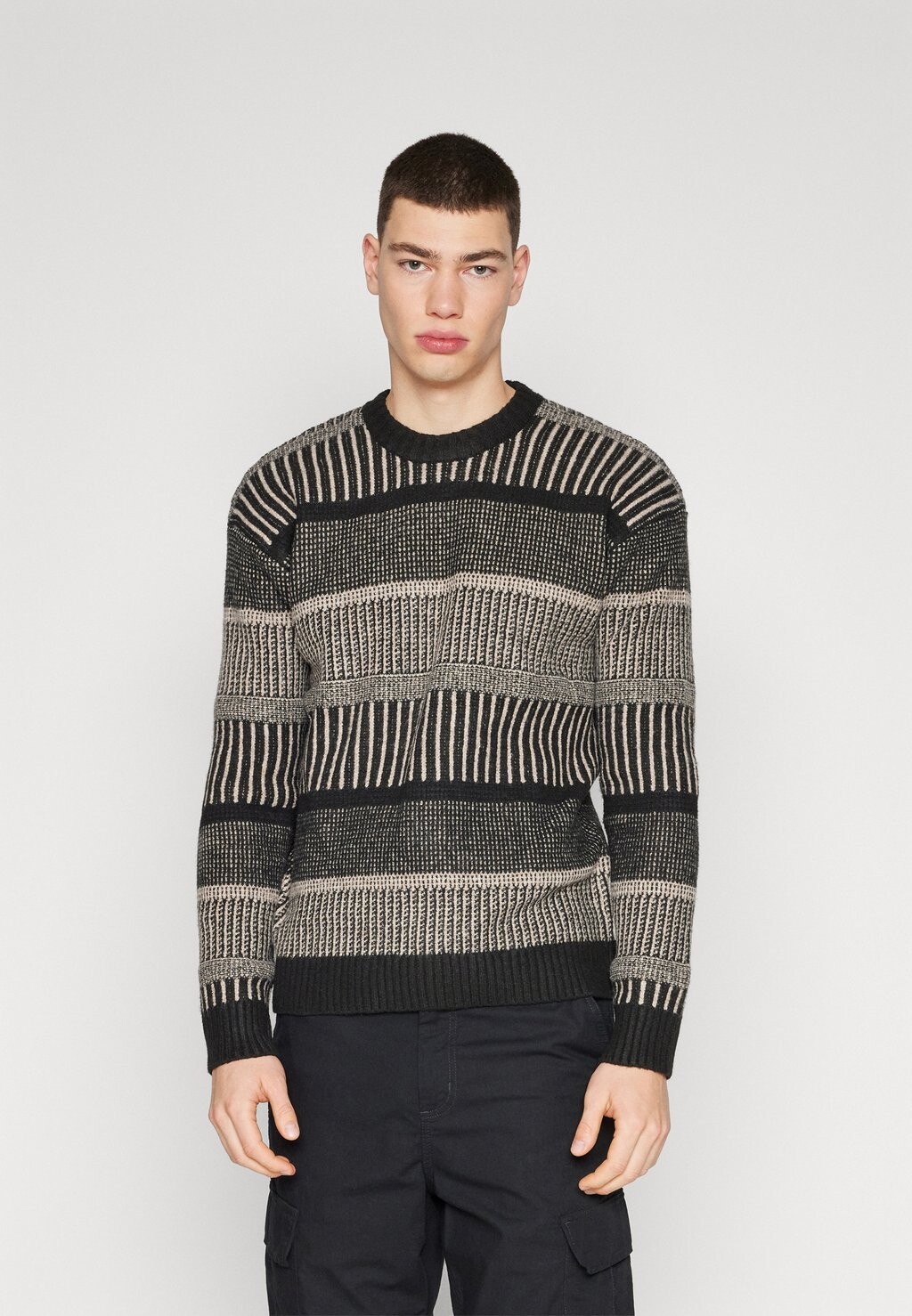

Свитер Cosy Textural Crew Свитер Hollister Co.