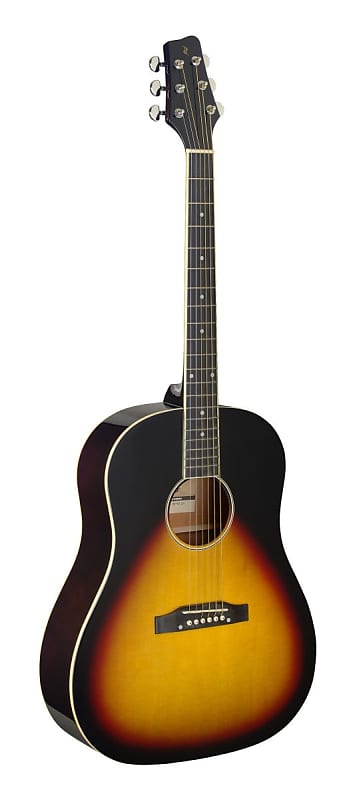 Акустическая гитара Stagg Left-Handed Dreadnought Guitar - Sunburst - SA35 DS-VS LH акустическая гитара stagg sa35 ds n
