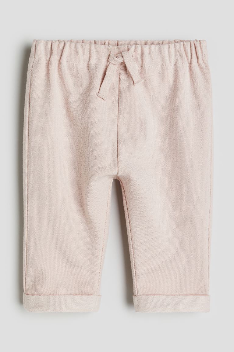 Махровые спортивные брюки H&M, розовый