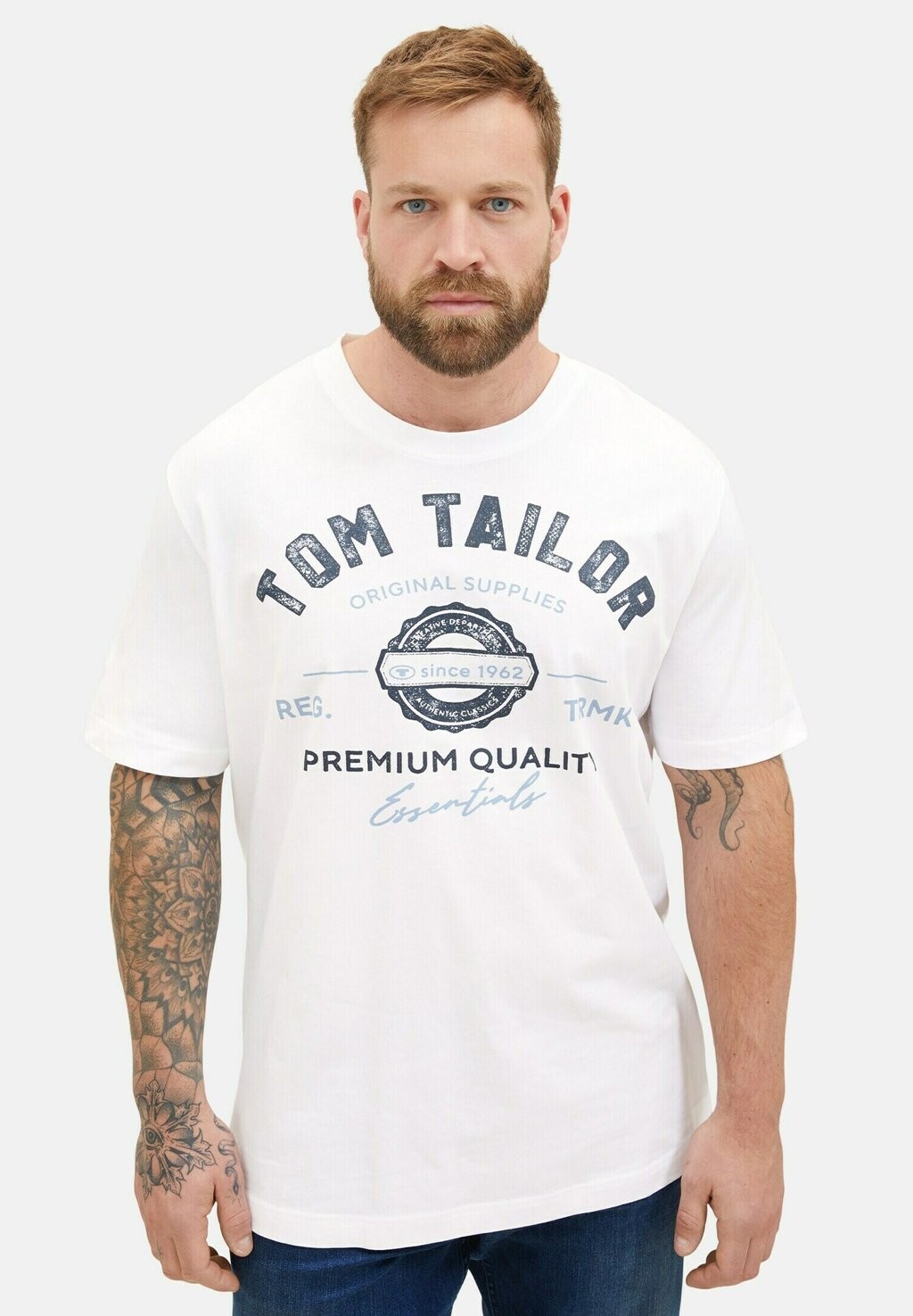 

Футболка с принтом TOM TAILOR, цвет white