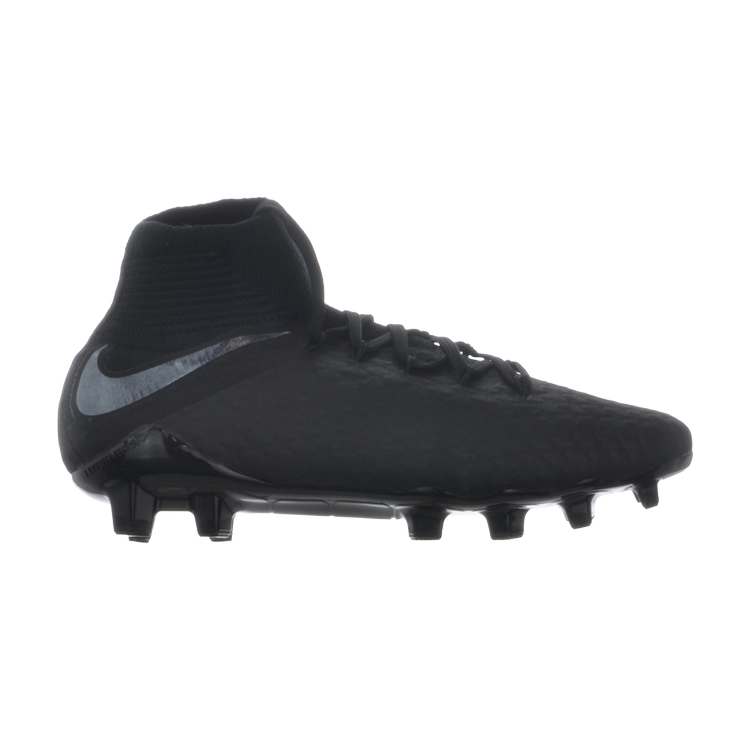 Кроссовки Nike Hypervenom Phantom 3 Pro DF FG 'Black', черный