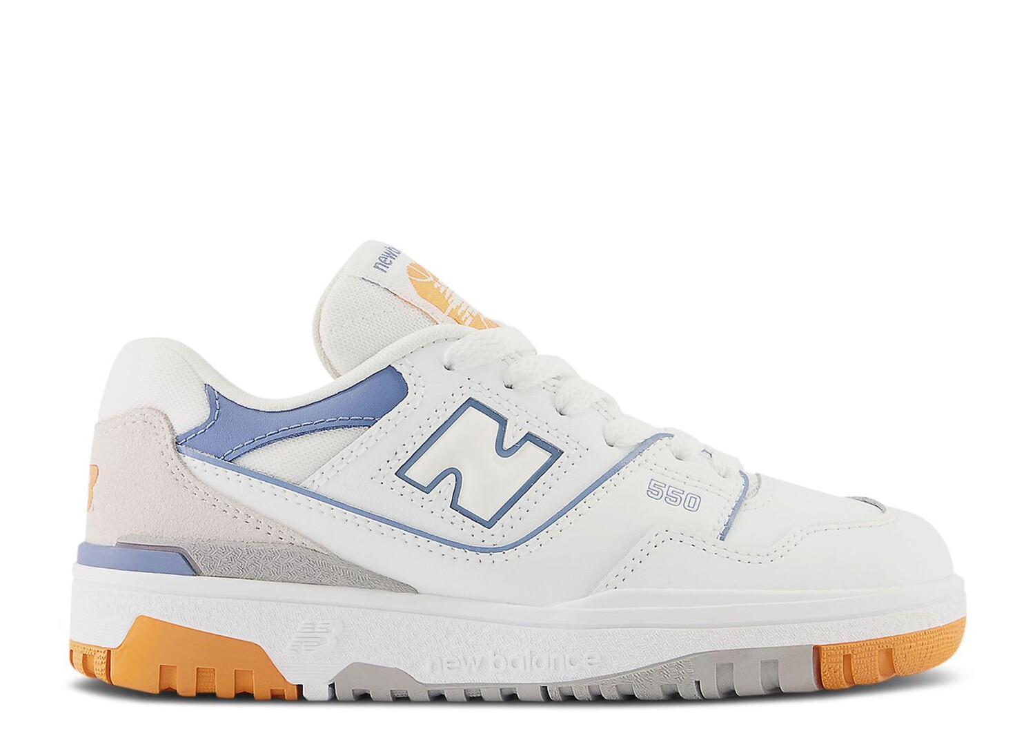 

Кроссовки New Balance 550 Little Kid 'White Mercury Blue', белый