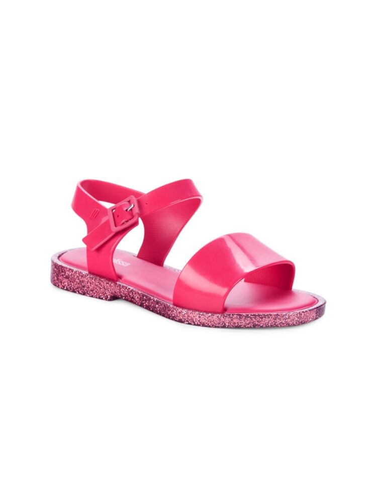

Сандалии Mar с блестящей подошвой для девочек Mini Melissa, розовый