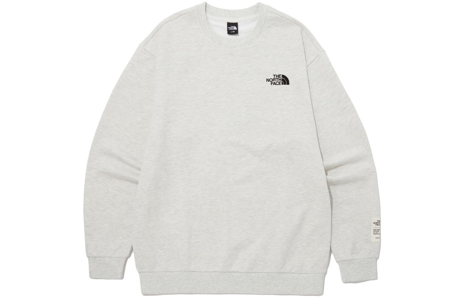 

Толстовка унисекс серая The North Face, серый