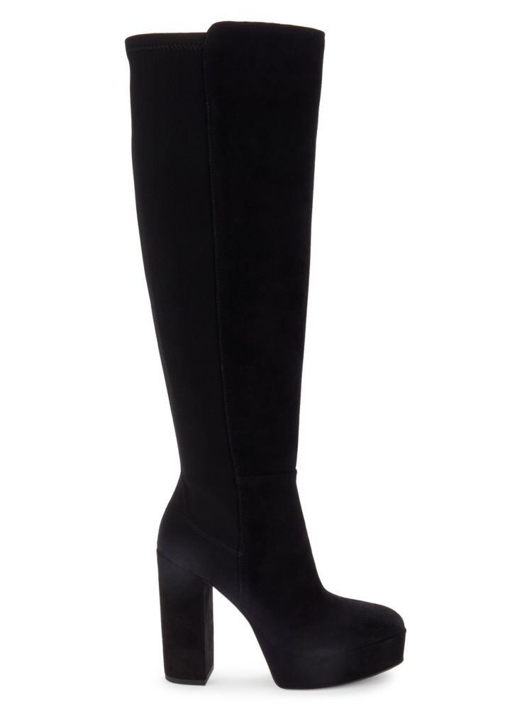 

Сапоги до колена для вечеринок Stuart Weitzman, черный