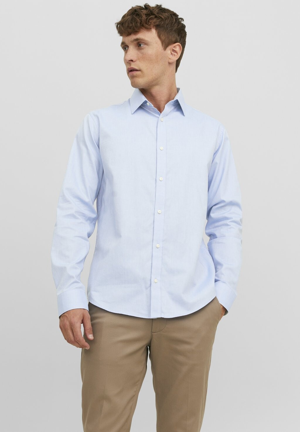 

Рубашка JPRBLABELFAST L S SN Jack & Jones, синий