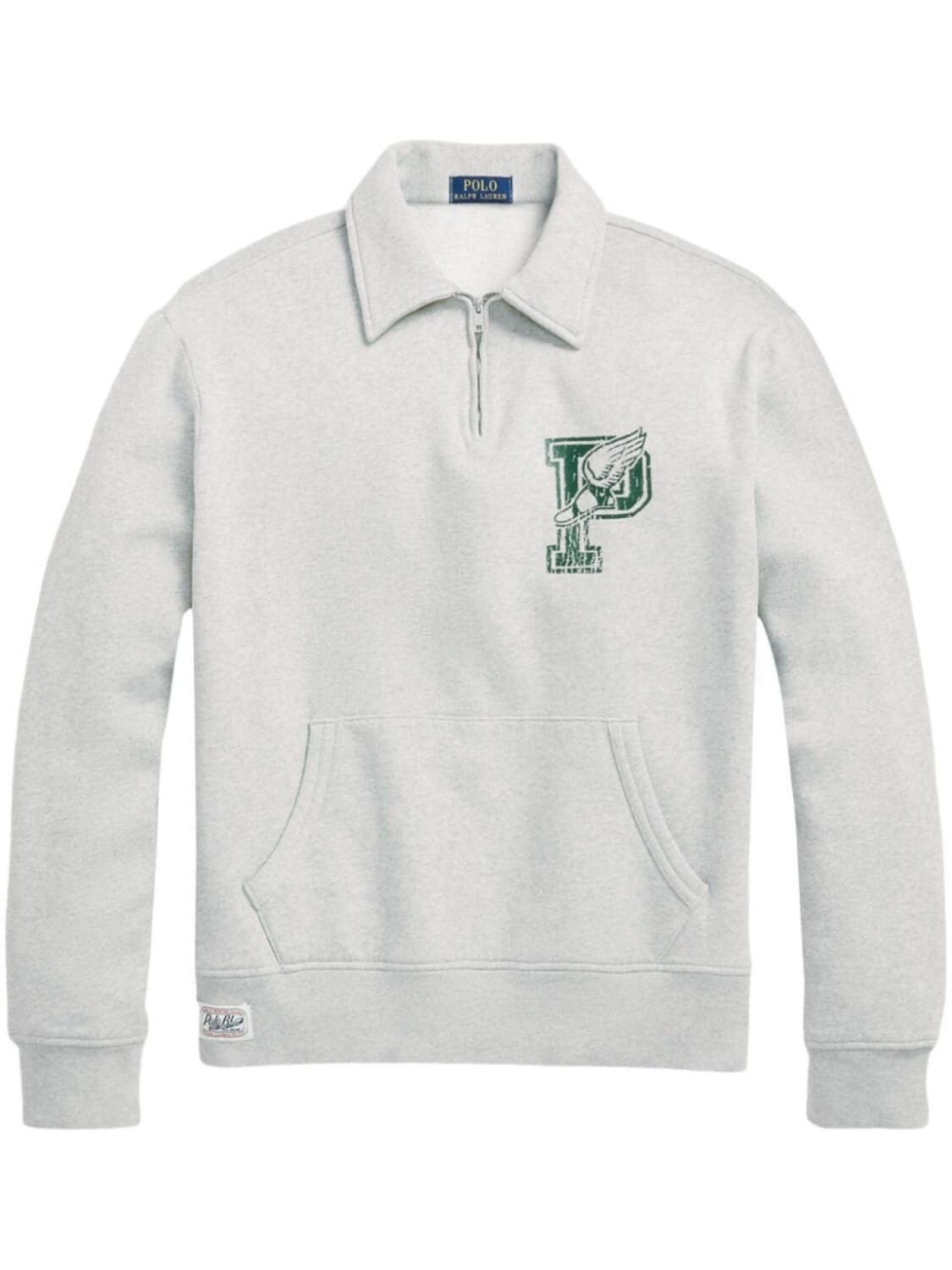 

Polo Ralph Lauren толстовка с V-образным вырезом, серый