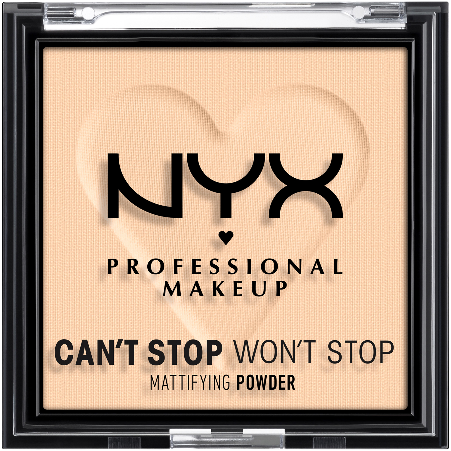 Матирующая пудра для лица 02 светлая Nyx Professional Makeup Can'T Stop Won'T Stop, 6 гр
