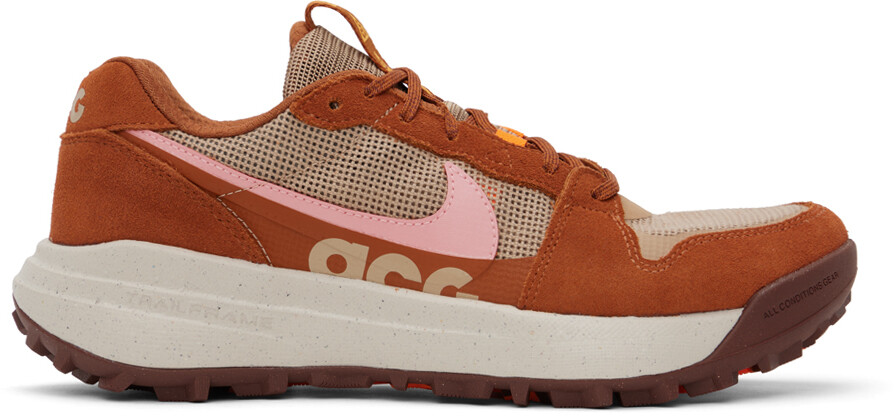 

Бежево-оранжевые кроссовки Nike ACG Lowcate, Оранжевый