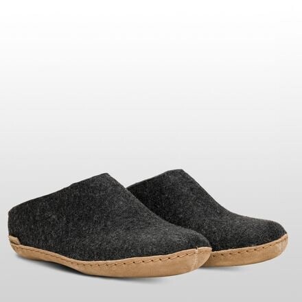 

Кожаные тапочки без шнуровки Glerups, черный