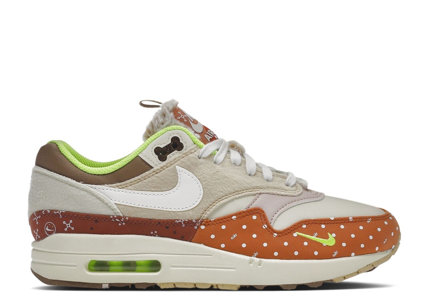 

Кроссовки Nike Wmns Air Max 1 Prm 'Woman'S Best Friend', кремовый, Бежевый