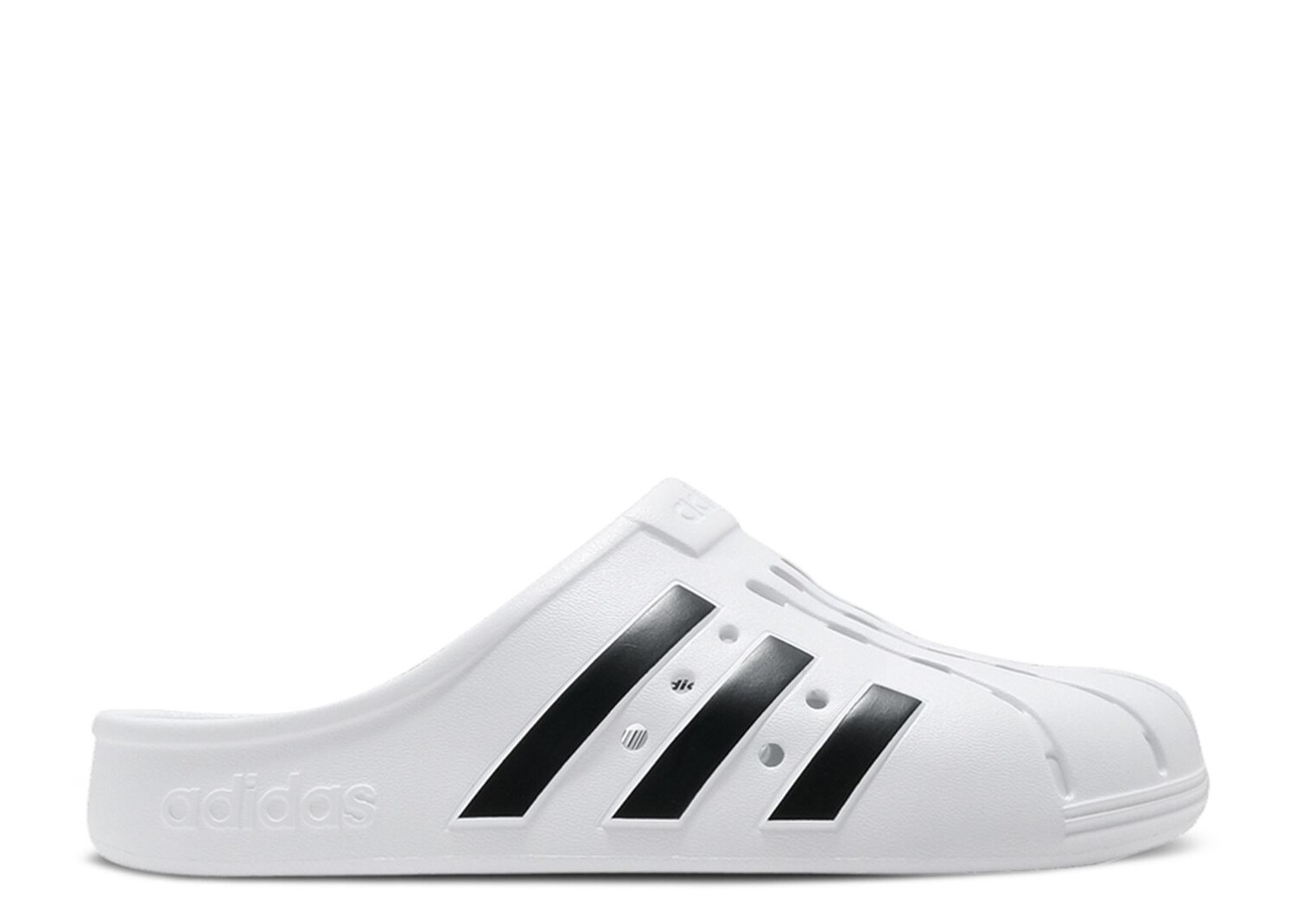 

Кроссовки adidas Adilette Clog 'White Black', белый