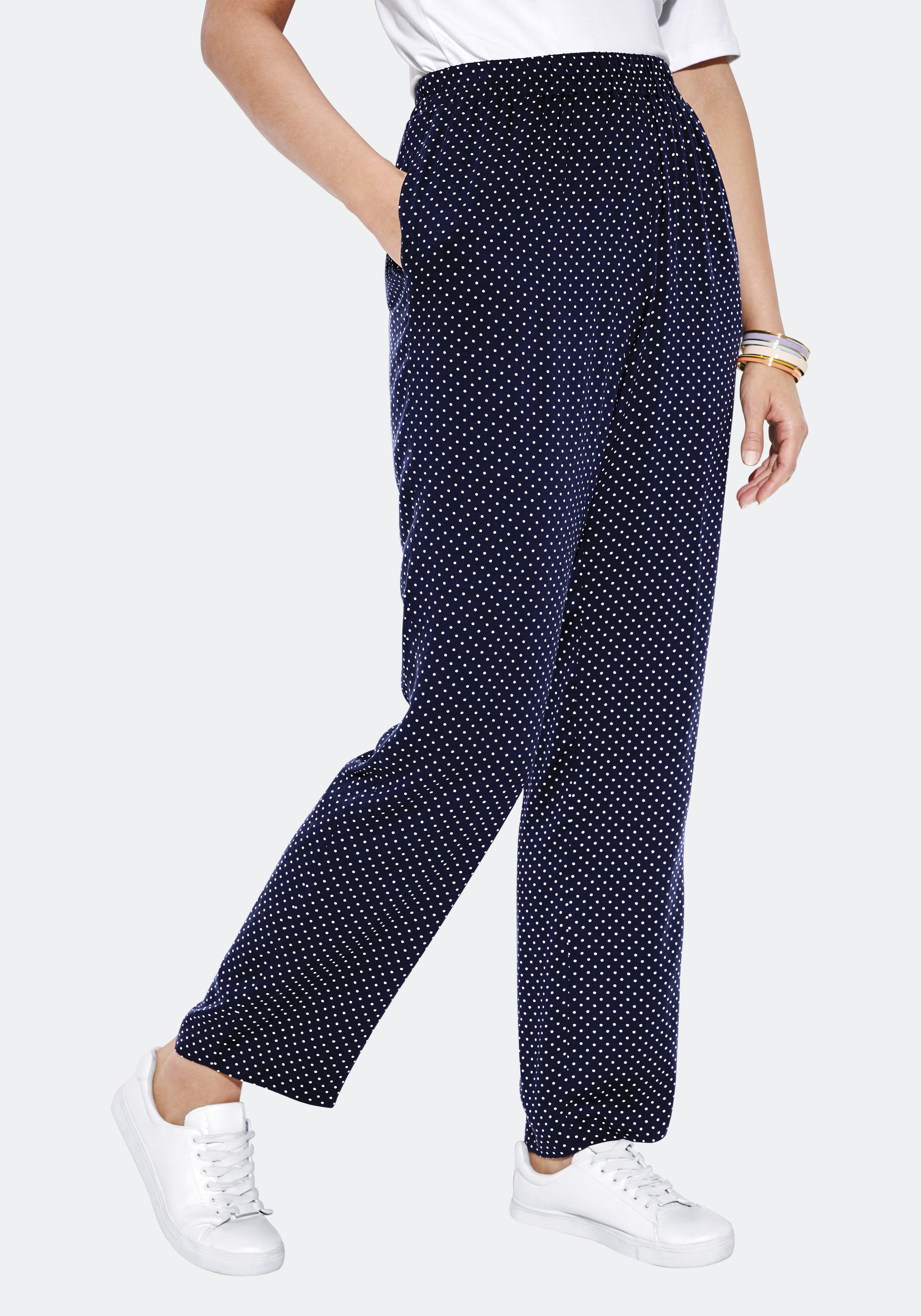 Брюки ANNA AURA Hose Trousers, цвет marine/wei