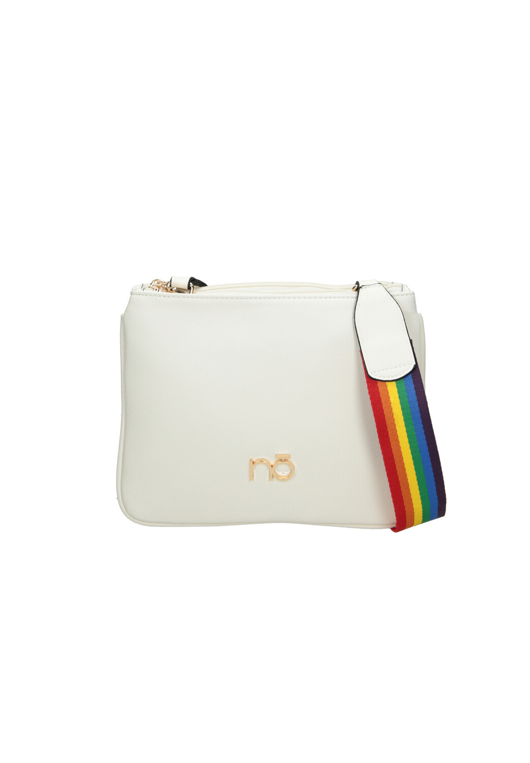 

Сумка через плечо Nobo Bags RainbowTape, белый