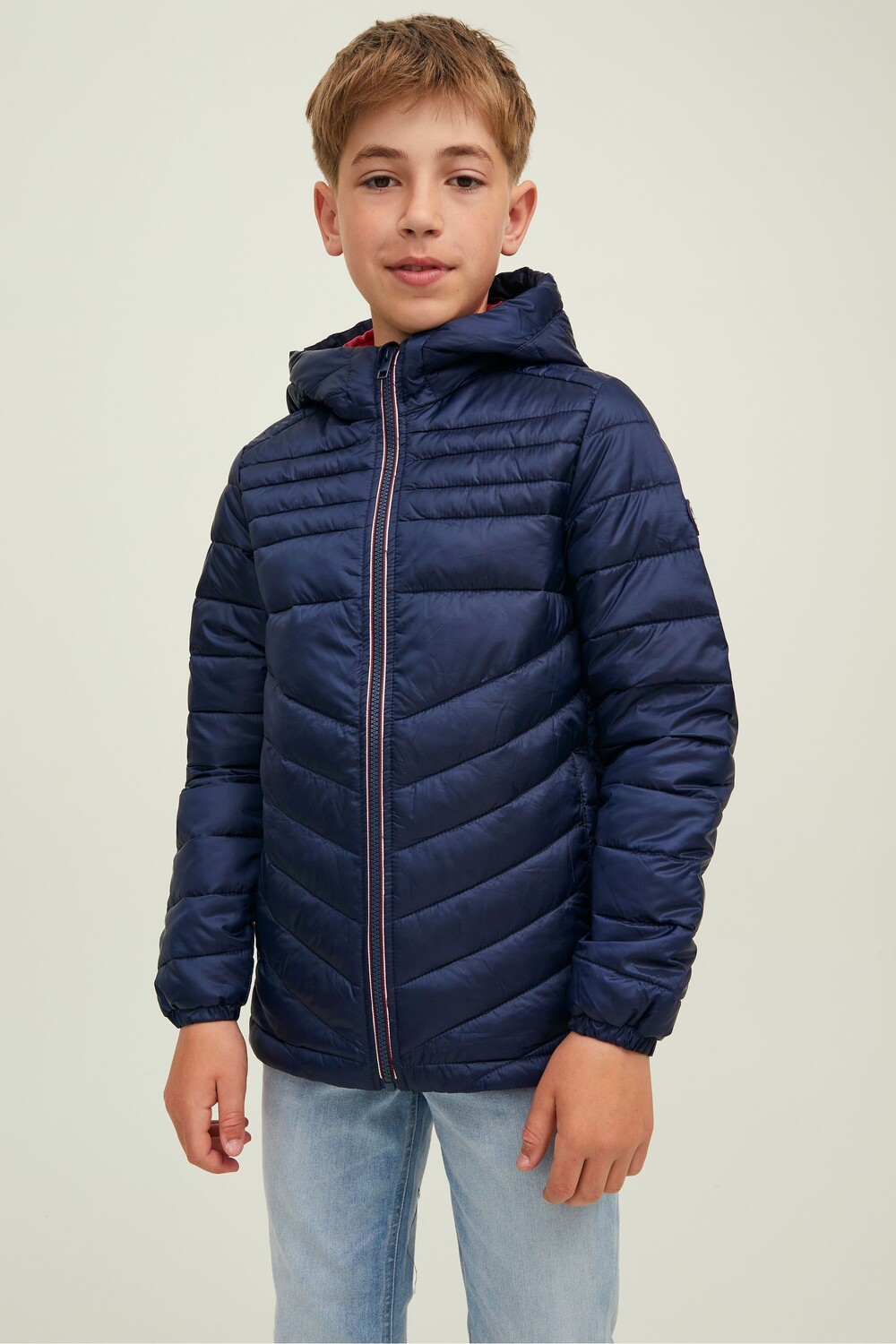 

Утепленная куртка с капюшоном Jack & Jones, синий