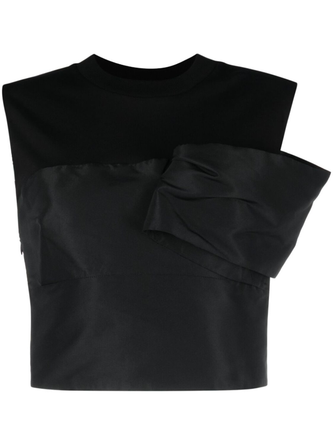 

Alexander McQueen топ с открытыми плечами, черный