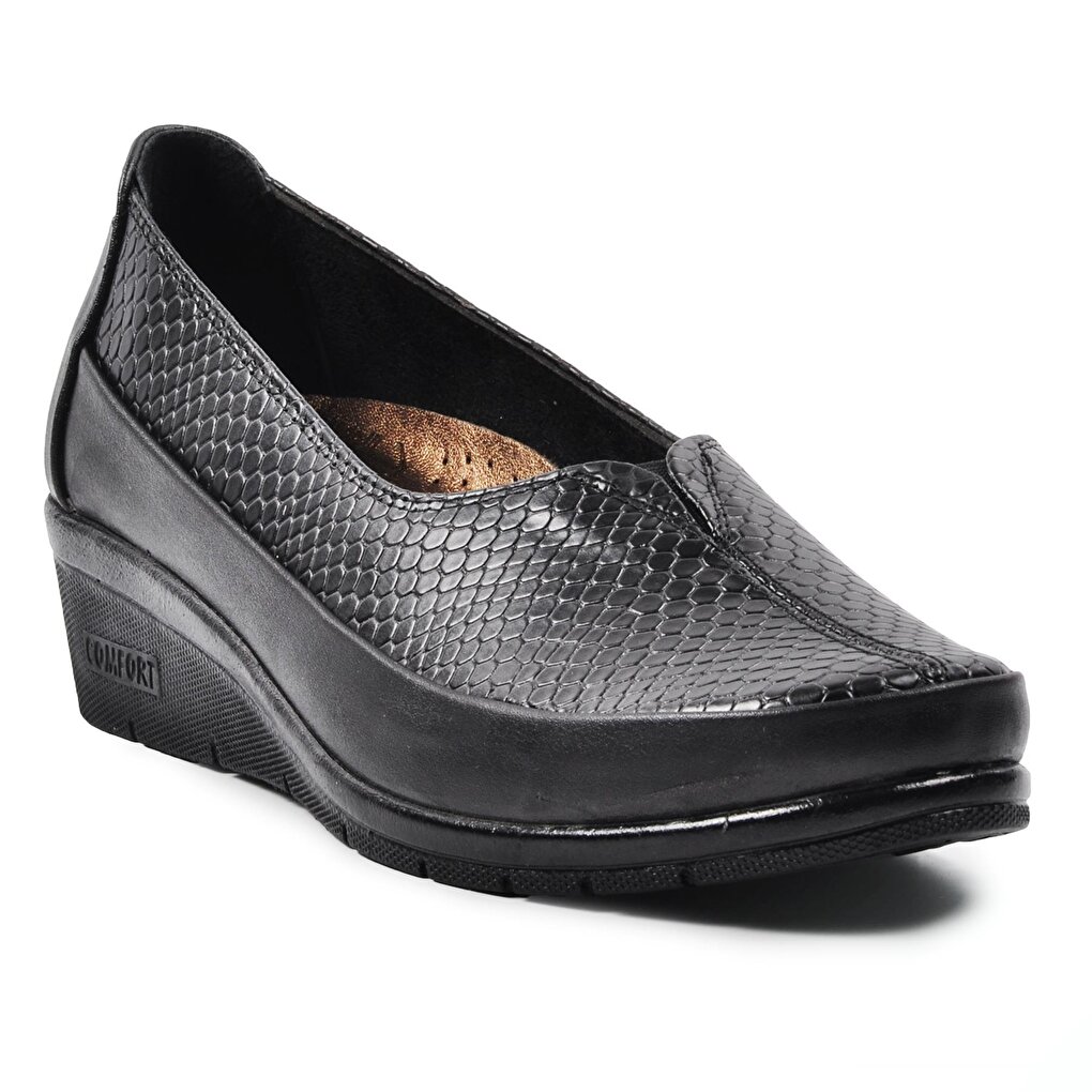 

161 Черные женские туфли на гелевом каблуке Ayakmod, Черный