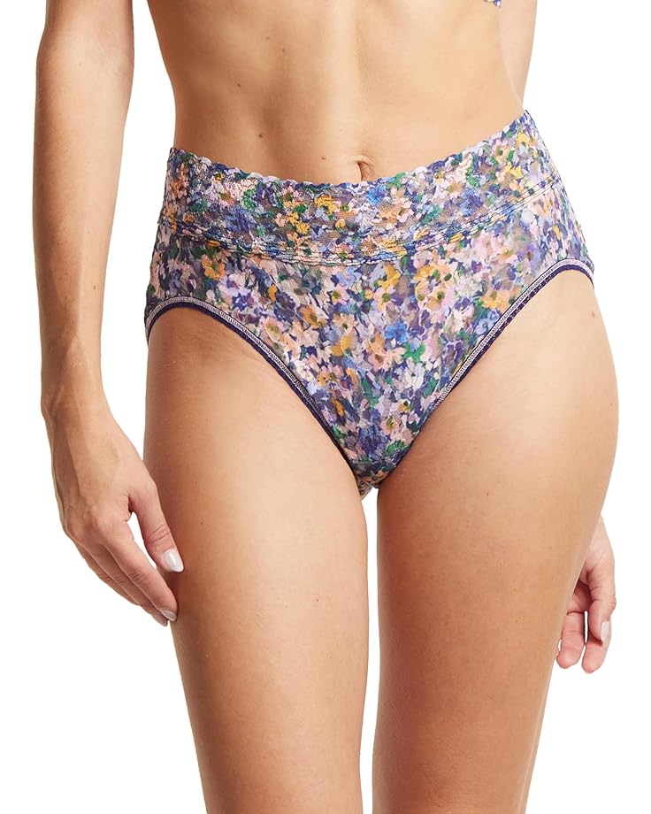 Трусы Hanky Panky Signature Lace Printed French, цвет Staycation