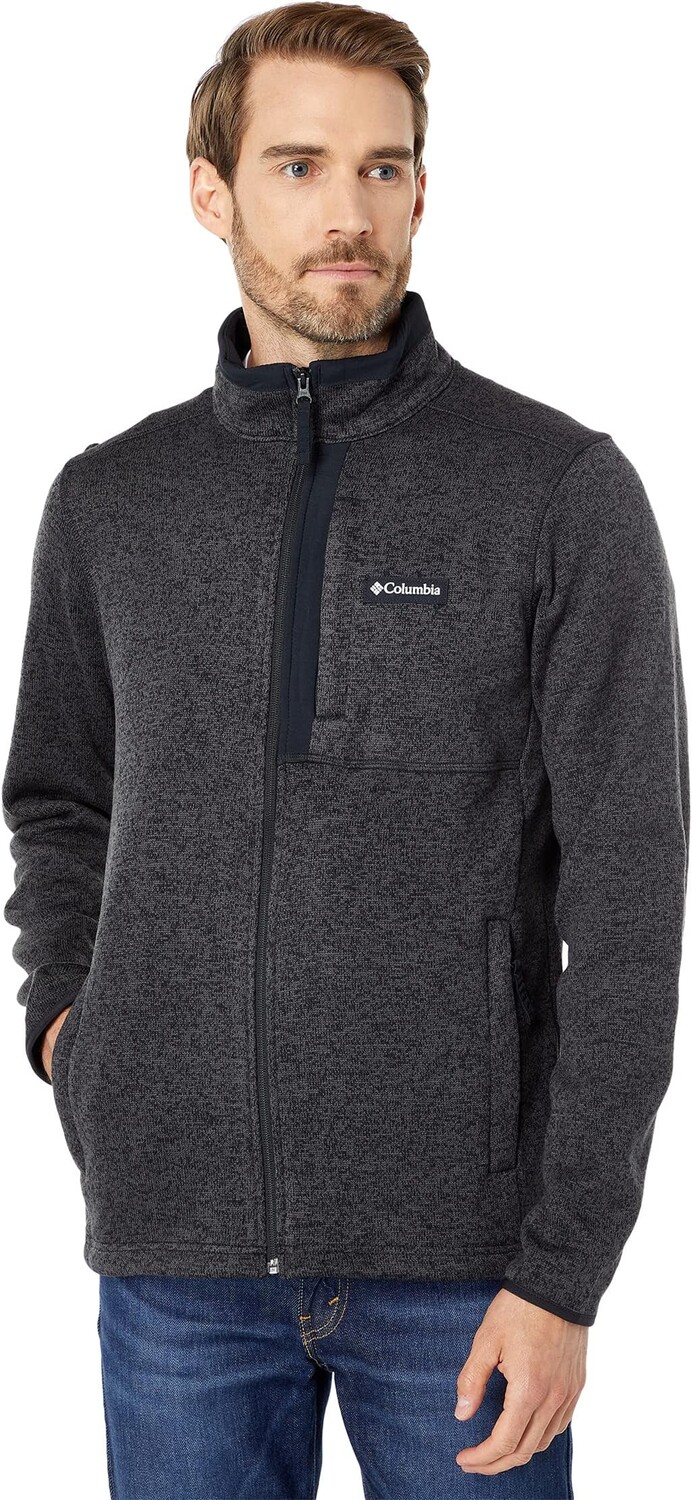 

Куртка Sweater Weather Full Zip Columbia, цвет Black Heather